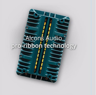 Alcons Audio pro-ribbon technology