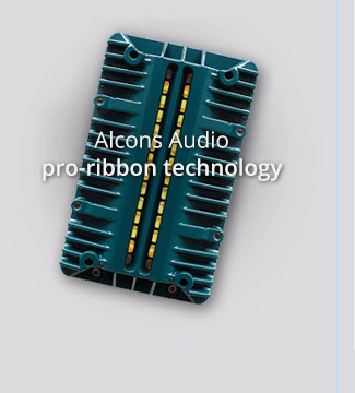 Alcons Audio pro-ribbon technology