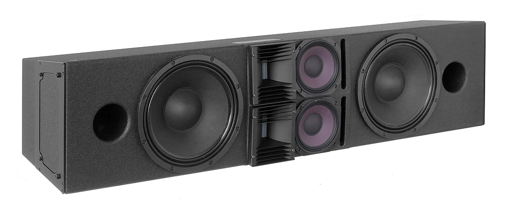 Alcons Audio CRA24N Cinemarray loudspeaker used in the Music Box Theatre system