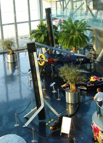 Alcons RedBull Hangar7 topview