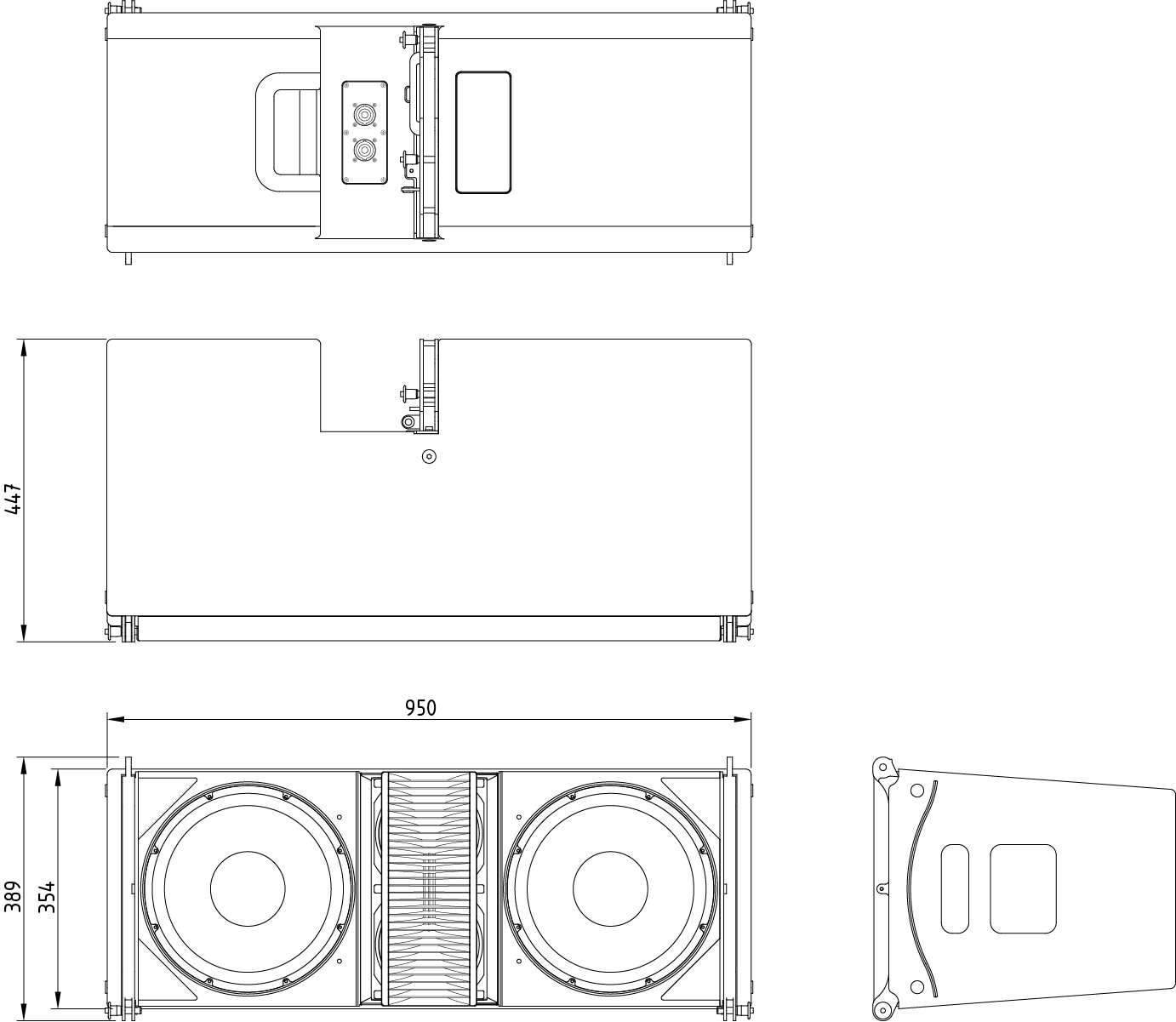 Alcons-Audio-LR24_dimensional-drawing