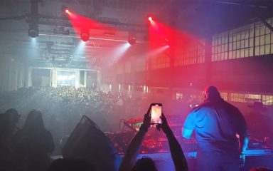 Alcons RR12 at Bridge Yard Show with Waveworks and Carl Cox