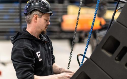 Rigging Alcons Line-Array 