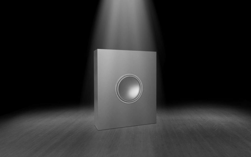 CRMS-LFE18sl - slim subwoofer home cinema
