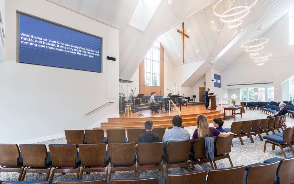 Position of QRP20 in Alexandria Presbyterian Church