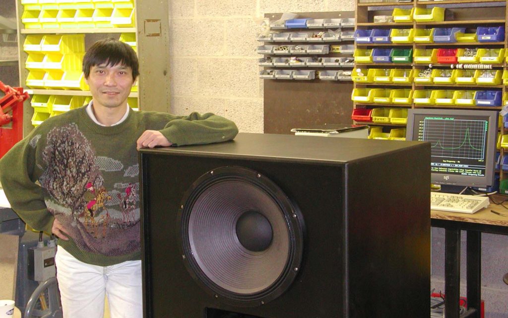 Duc with the very first Alcons speaker!