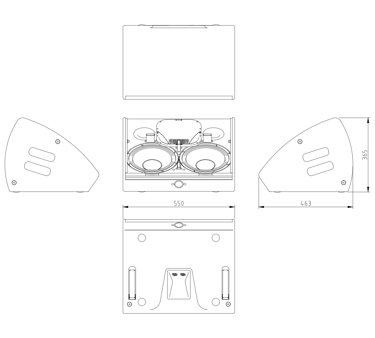 WR20 high performance stage monitor