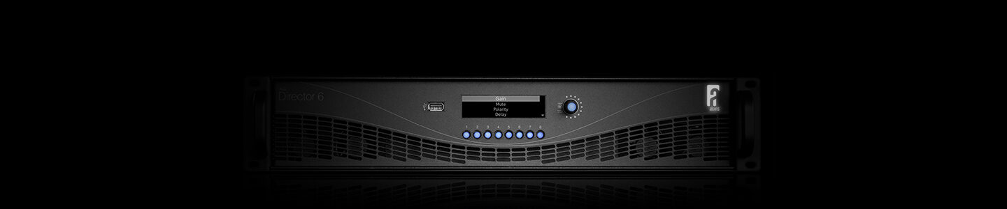 Introducing The Director6 Amplified Loudspeaker Controller
